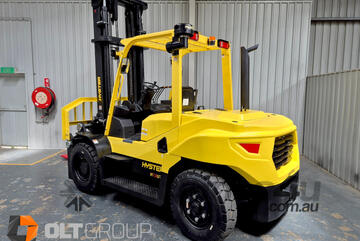 Hyster H7.0UT 7 Tonne Diesel Forklift Sideshift & Fork Positioner Dual Front Wheels Mitsubishi Engin
