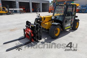 JCB 525-60T4 2.5T Telehandler (including a rotating fork)