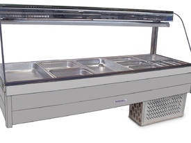 Roband Curved Glass Five Bay Cold Food Display  - picture0' - Click to enlarge