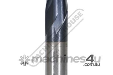 2FSS-16 16mm Metric Slot Drill HSS with 5% Cobalt TiAIN Coating