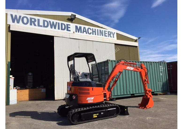 caption Demo WCM28U 2.8 ton Excavator