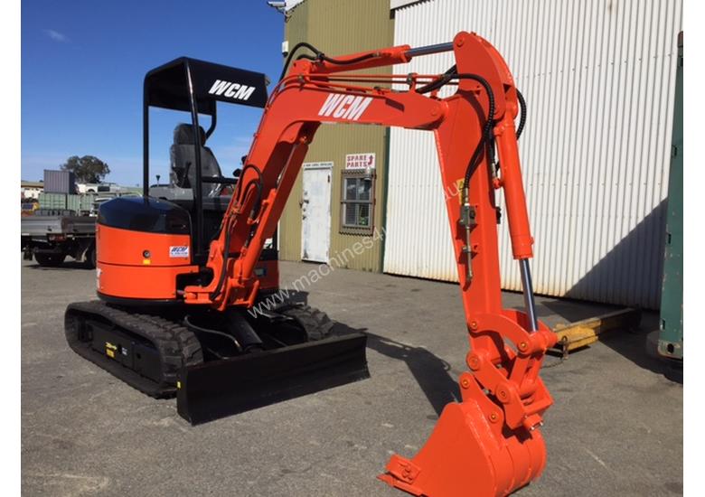 caption Demo WCM28U 2.8 ton Excavator