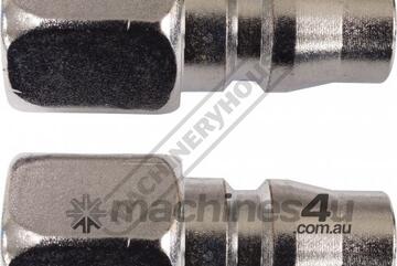 Female Adaptors - Twin Pack High-Flow Air Fittings 1/4