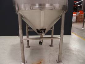 Stainless Steel Mixing Tank - Capacity 4,000 Lt. - picture1' - Click to enlarge