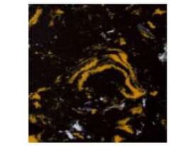 F.E.D. FY-S70PBL Black & Gold Marble Square 700x15 - picture0' - Click to enlarge