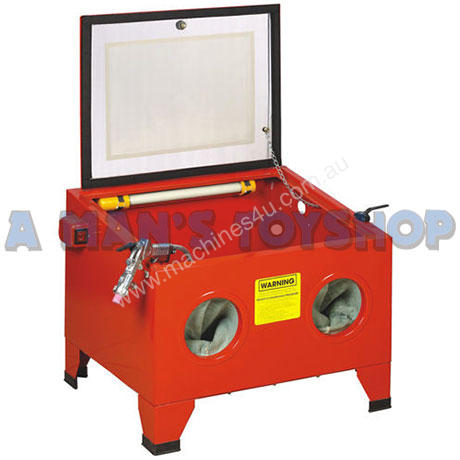 New Work Horse Benchtop Sandblast Cabinet 90 Litre Sand Blasting