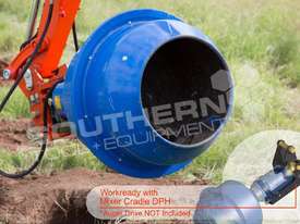 180L Cement Mixer 65mm Shaft suit Excavator ATTMIX - picture0' - Click to enlarge