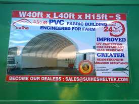 12.0m x 12.0m Single Trussed Container Shelter - picture0' - Click to enlarge