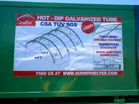 12.0m x 12.0m Single Trussed Container Shelter - picture1' - Click to enlarge