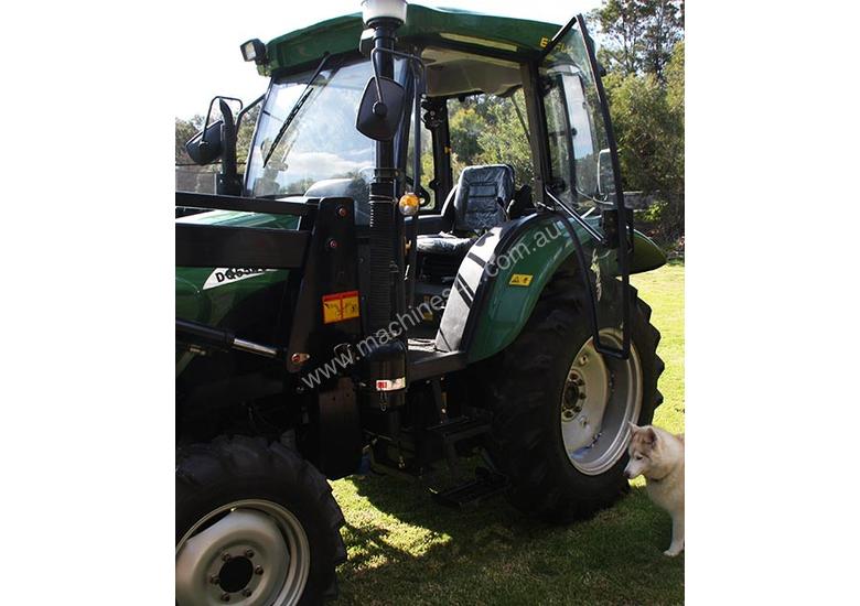 caption New Enfly 554 Tractor with Cabin & front end loader