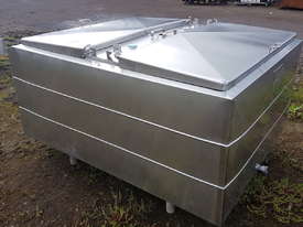 STAINLESS STEEL TANK, MILK VAT 1450 LT - picture0' - Click to enlarge