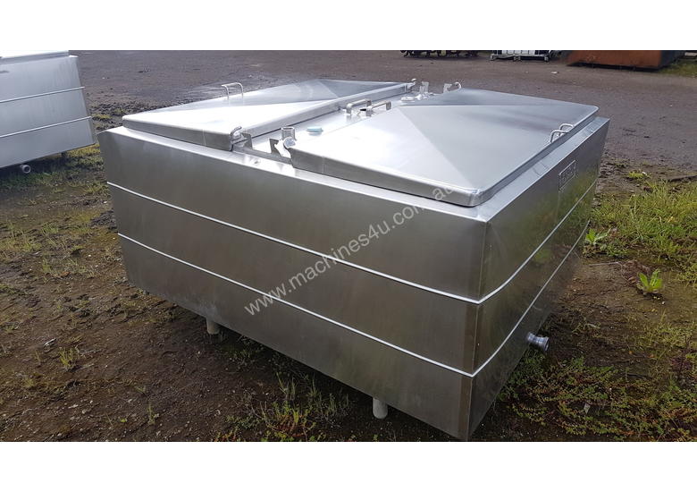 Used FRIGRITE STAINLESS STEEL TANK MILK VAT 1450 LT Stainless Steel