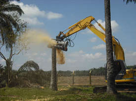 NEW : HYDRAULIC FIXED MULCHER EXCAVATOR ATTACHMENT FOR HIRE - picture0' - Click to enlarge