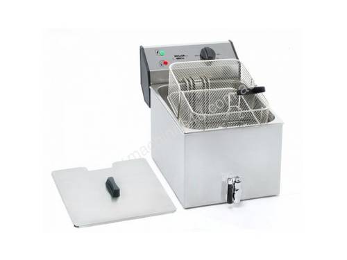 Roller Grill FD 80 R 8L Single Fryer with Oil Tap
