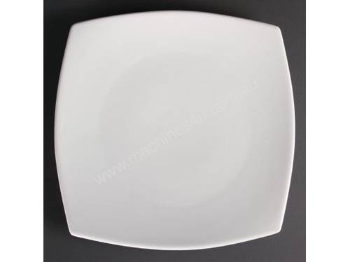 Olympia Whiteware Rounded Square Plate 30.5cm 12`` (Box 6)