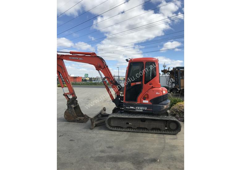 caption Kubota KX161-3ST Excavator