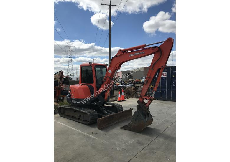 caption Kubota KX161-3ST Excavator