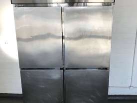 Ice Blue 4 Door Stainless Steel Fridge  - picture0' - Click to enlarge