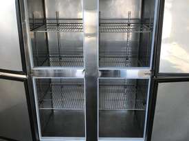 Ice Blue 4 Door Stainless Steel Fridge  - picture0' - Click to enlarge