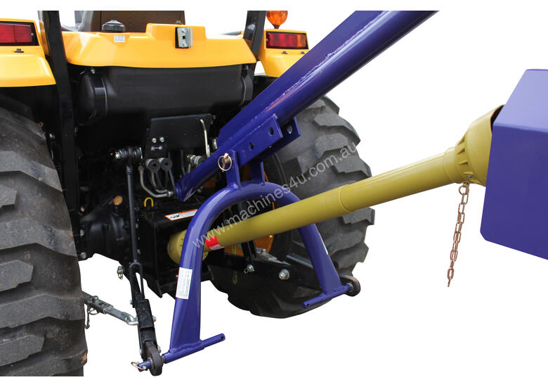 caption TRACTOR POST HOLE DIGGER PTO 3 POINT LINKAGE 50HP WITH SLIP CLUTCH