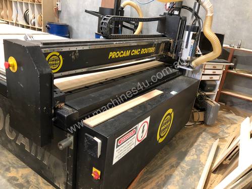 Procam CNC router 2400x1800. Located NSW