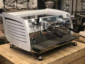 VICTORIA ARDUINO BLACK EAGLE 2 GROUP ESPRESSO COFFEE MACHINE WHITE CAFE WBC - picture0' - Click to enlarge