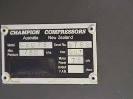 400 cfm Champion Air Compressor - picture1' - Click to enlarge