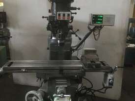 Pacific FTV-2S Turret Milling Machine, with 3 axis DRO - picture0' - Click to enlarge