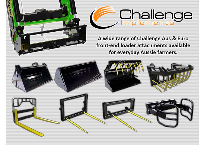 caption Challenge CL334X-Green loader for the front of your John Deere 50-90 HP Tractor, Quality built