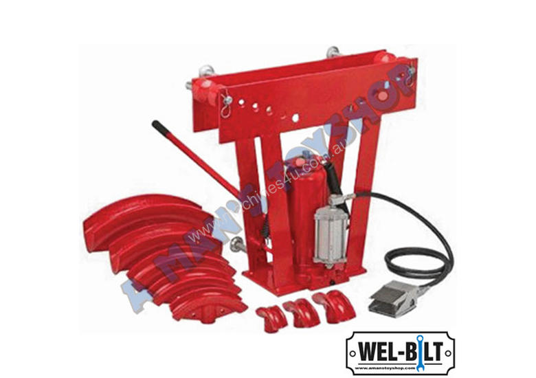 New Tooltec Air Hydraulic Pipe Bender 1 2 3 16ton Tube Pipe