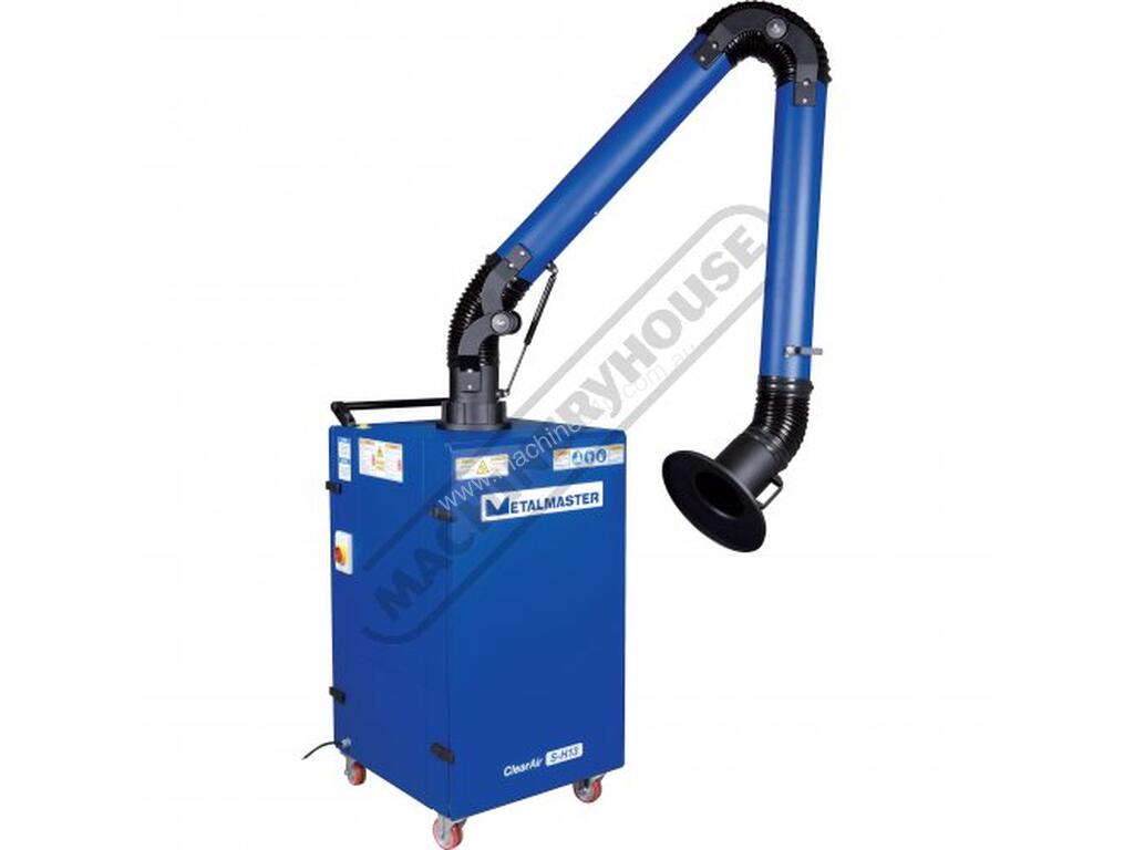New metalmaster SH13 Mobile Welding Fume Extractor Single Arm Dual