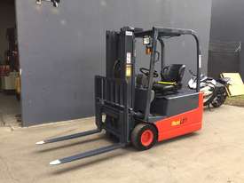 Nichiyu FBT20 Electric Container Mast 3 Wheel Forklift - Refurbished - picture0' - Click to enlarge