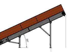 Telford Smith CY-6000-1480 Inclined Conveyor  - picture1' - Click to enlarge
