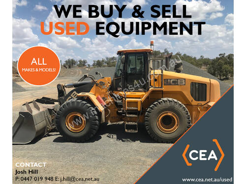 WE BUY USED WHEEL LOADER - ALL MAKES AND MODELS