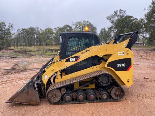 CAT 297C Full Size 94Hp MTL Compact Track Loader High Vertical Lift