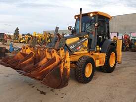 JOHN DEERE 315SJ 4WD BACKHOE WITH EXTENDER HOE AND LOW 2780 HRS - picture0' - Click to enlarge