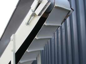 Hopper Elevator Incline Belt Conveyor - 2m high - picture2' - Click to enlarge