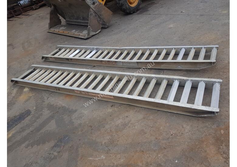 Used NGDF Aluminium Ramps In used condition Loading Ramp in , Listed