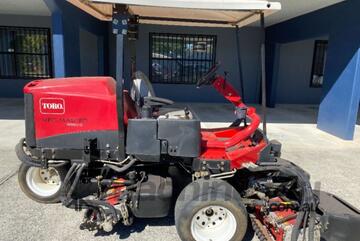 Toro Reelmaster 3550D: Smooth, consistent results without disturbing the terrain!