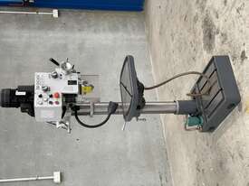Demo Model Geared Head Pedestal Drill, Coolant & Power Feed - 3Phase - picture1' - Click to enlarge