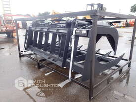 2020 BARRETT S06050 GRAPPLE ROOT LOG BUCKET TO SUIT SKID STEER LOADER - picture1' - Click to enlarge