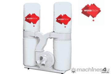 10HP Dust extractor twin bags three phase 220mm dia