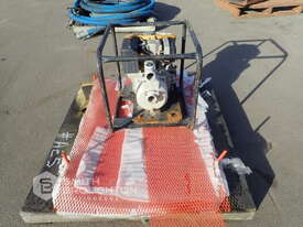 PALLET COMPRISING OF 50MM DIESEL WATER PUMP & RED WIRE MESH - picture0' - Click to enlarge