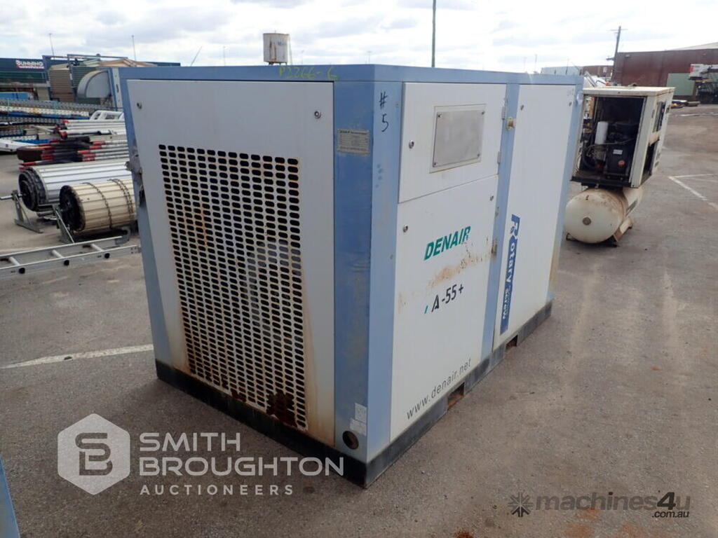 Used 2018 DENAIR DA55 ROTARY SCREW AIR COMPRESSOR Air Compressor in