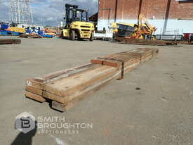 6 X JARRAH BEAMS & 2 X JARRAH BEAMS - picture0' - Click to enlarge