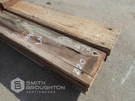 6 X JARRAH BEAMS & 2 X JARRAH BEAMS - picture2' - Click to enlarge