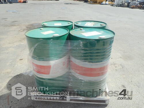 2 X 205L CASTROL AIRCOL SR68 COMPRESSOR OIL, 1 X 205L CASTROL ALPHA SP150 & 1 X 205L CASTROL ALPHA S