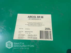 2 X 205L CASTROL AIRCOL SR68 COMPRESSOR OIL, 1 X 205L CASTROL ALPHA SP150 & 1 X 205L CASTROL ALPHA S - picture1' - Click to enlarge