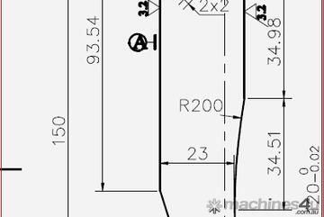 35 DEG / R3MM SEGMENTED PRESS BRAKE TOOLING TOP PUNCH | EURO TYPE