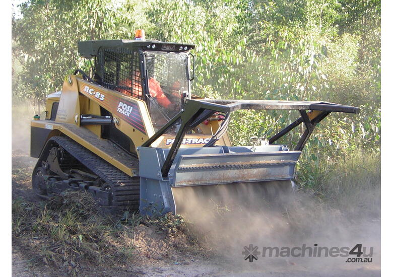 caption FINER HYDRAULICS - Excavator Mulcher 1000mm Cutting Width